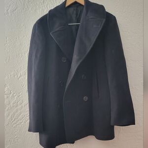 Pembroke Kerset 100% Wool Peacoat Size 40 R